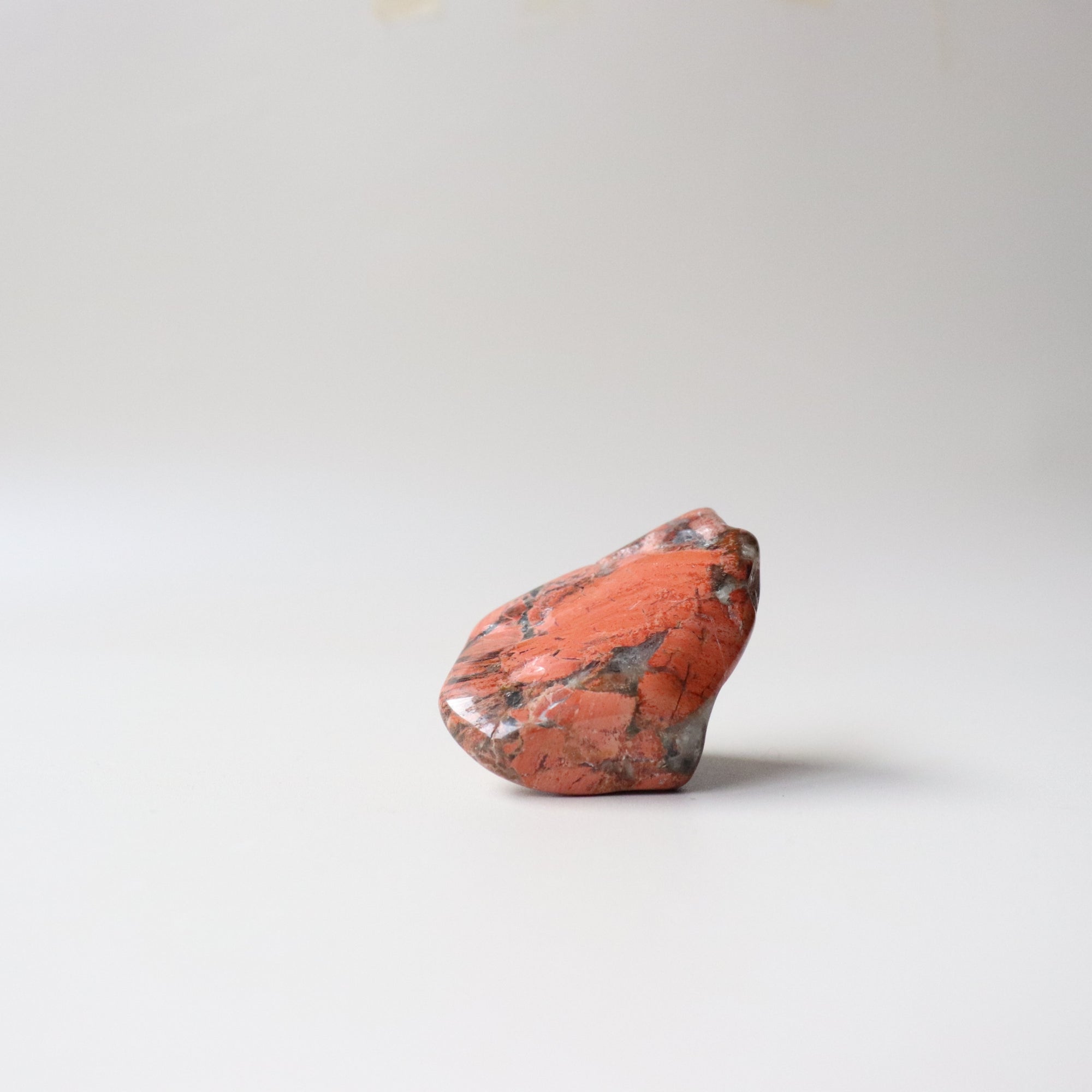 Polished Tumbled Red Jasper 87g - Strength &amp; Grounding