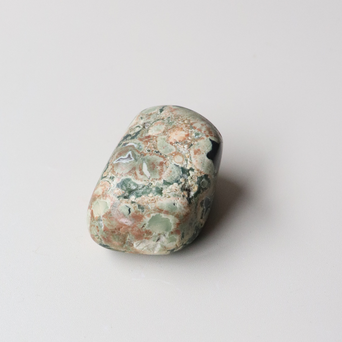 Rainforest Jasper Tumble 62g - Growth &amp; Connection