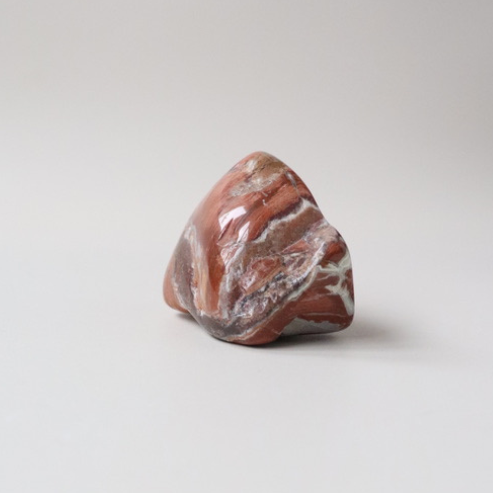 Polished Red Jasper  105g - Strength &amp; Grounding