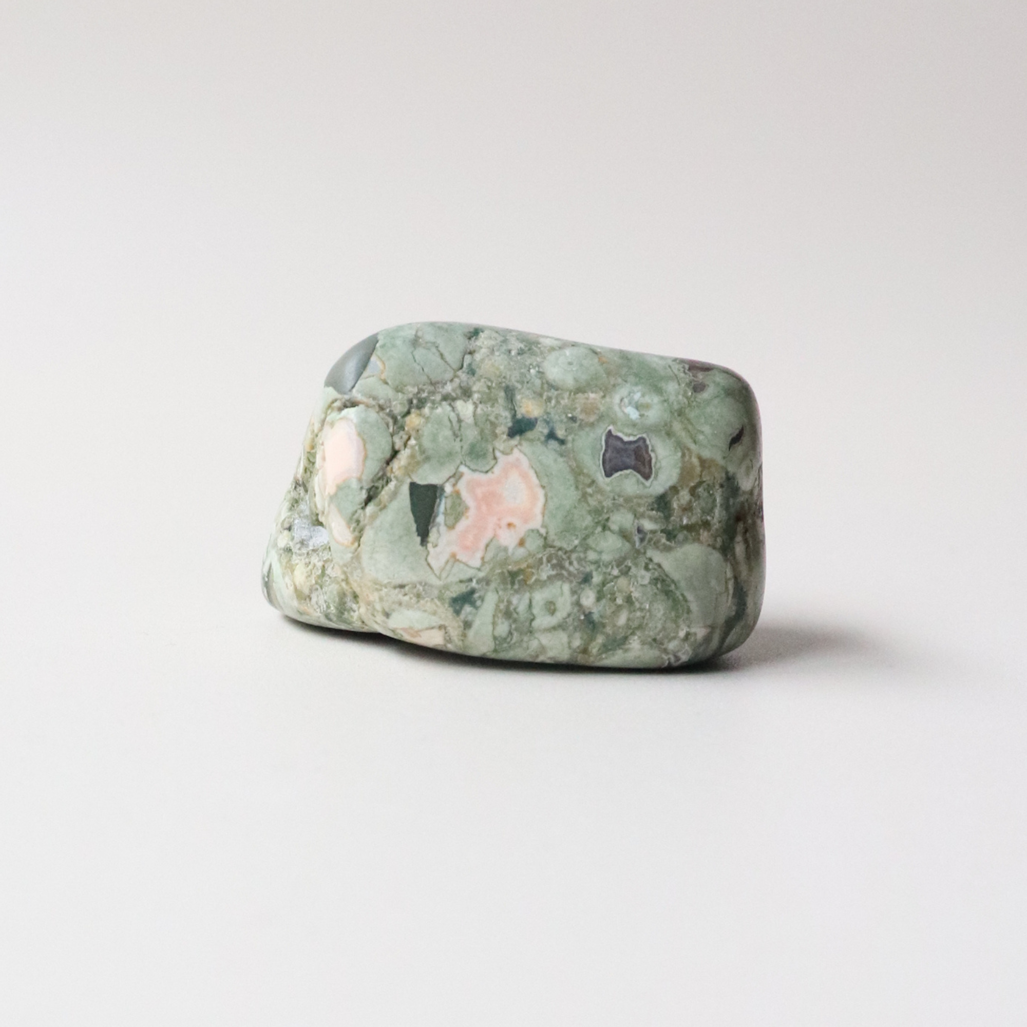 Rainforest Jasper Tumble 78g - Growth &amp; Connection