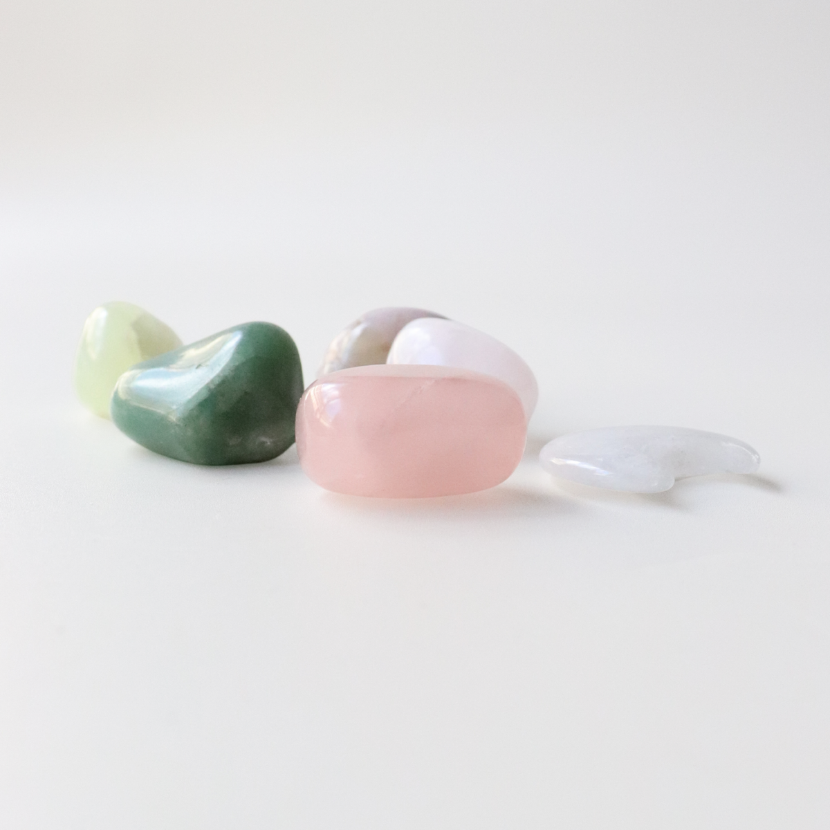 Love Crystals With Mini Moon Clear Quartz Collection