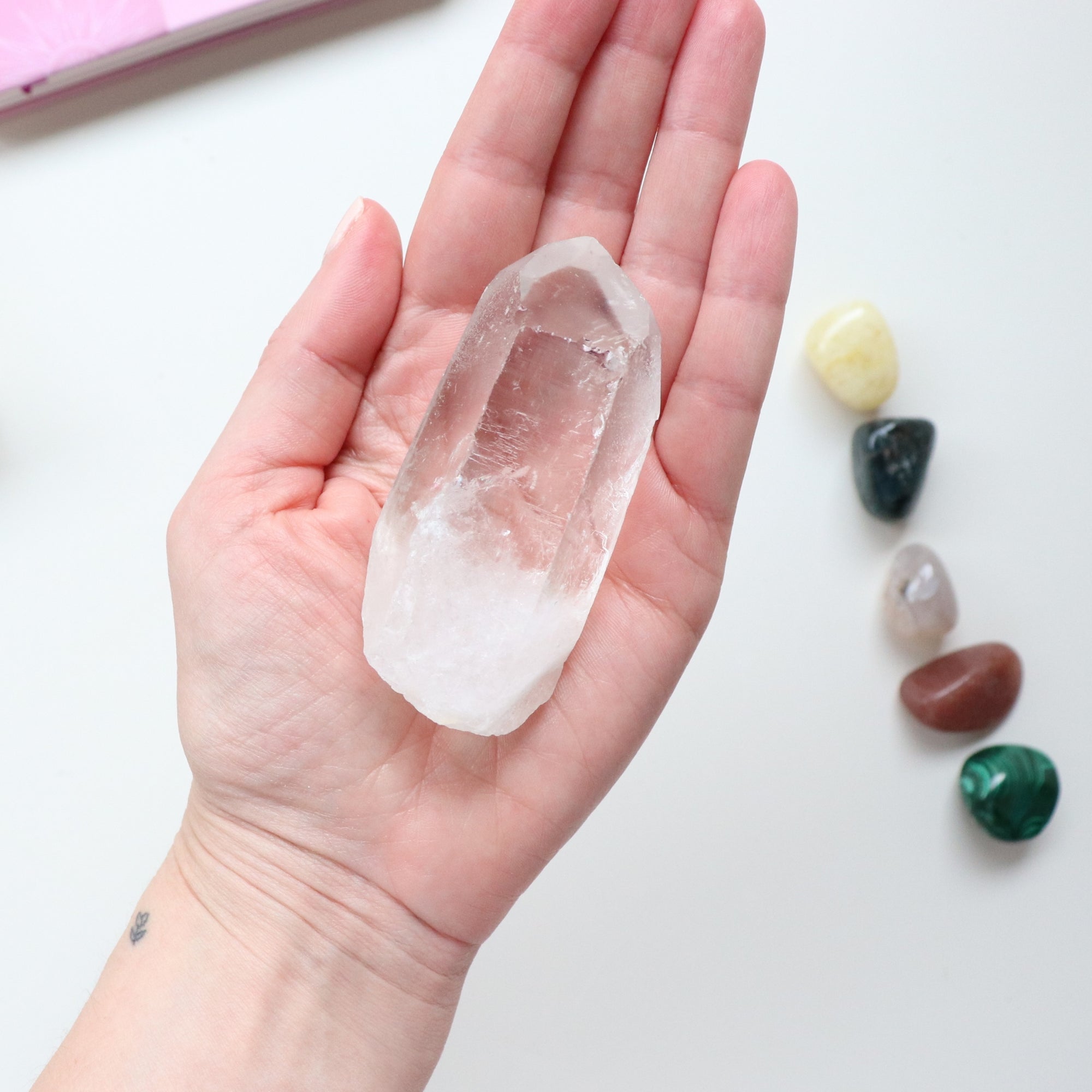 Manifestation Journal + Crystal Collection