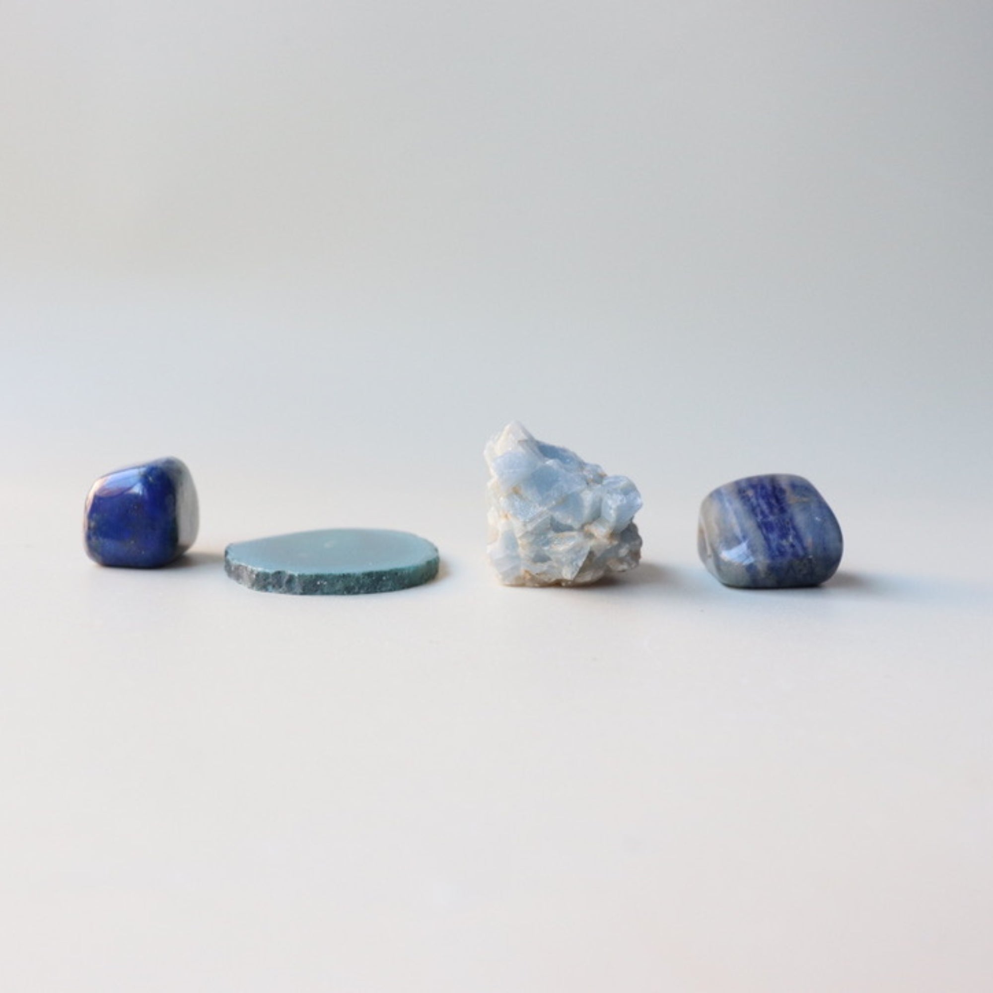 Blue Crystal Collection for Clarity, Communication + Inner Peace