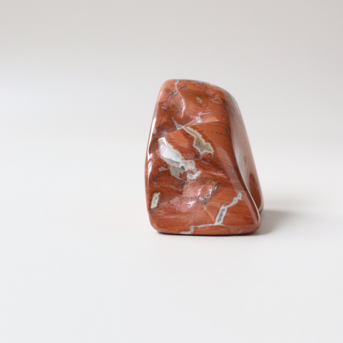 Polished Tumbled Red Jasper 105g - Strength &amp; Grounding