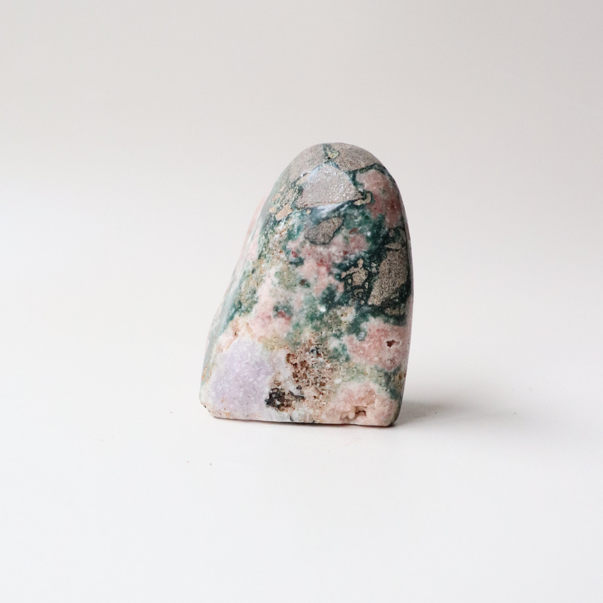 Pink Amethyst Cluster (133g) - Emotional Healing &amp; Peace