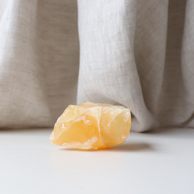 Rough Orange Calcite 100g