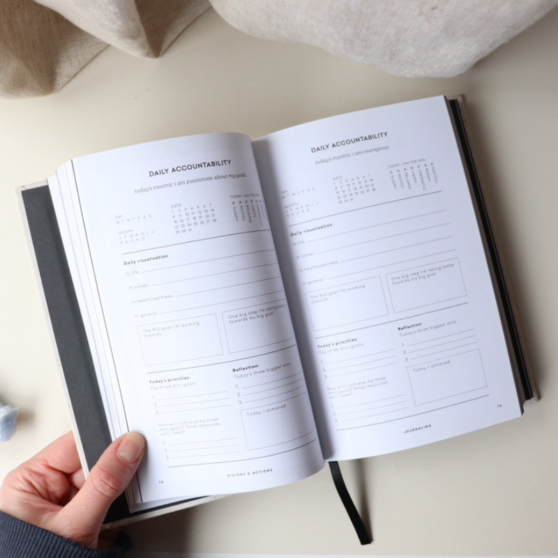 Vision &amp; Actions Planner by Lisa Messenger (Collective Hub)