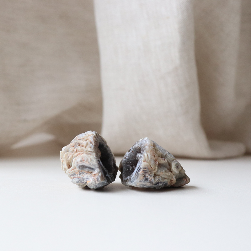 Dark Grey Agate Geode (46g)