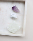 Clarity, Stillness + Balance Crystal Collection