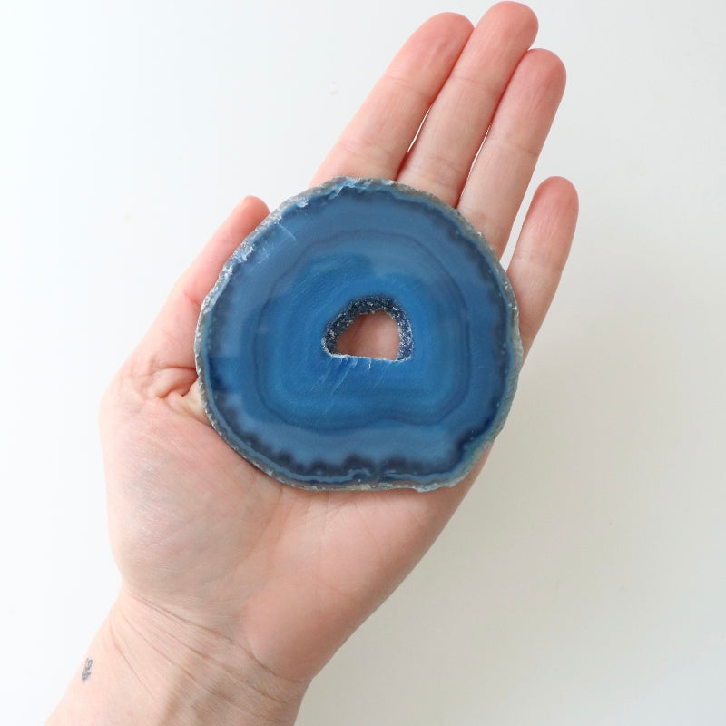 Blue Agate Slice
