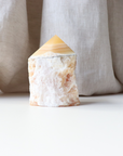 Orange Calcite Point Semi Polished Point