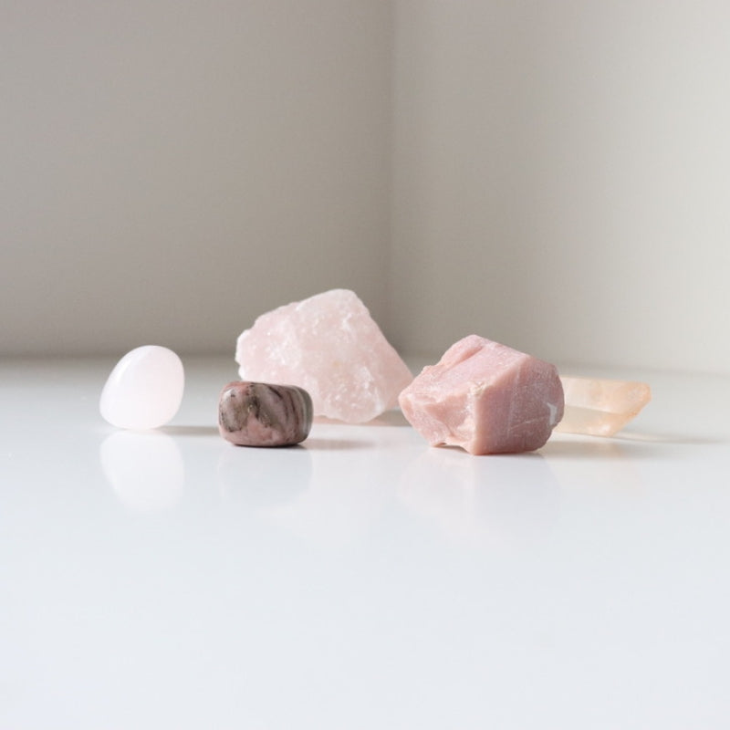 Supporting Love + Compassion Crystal Collection