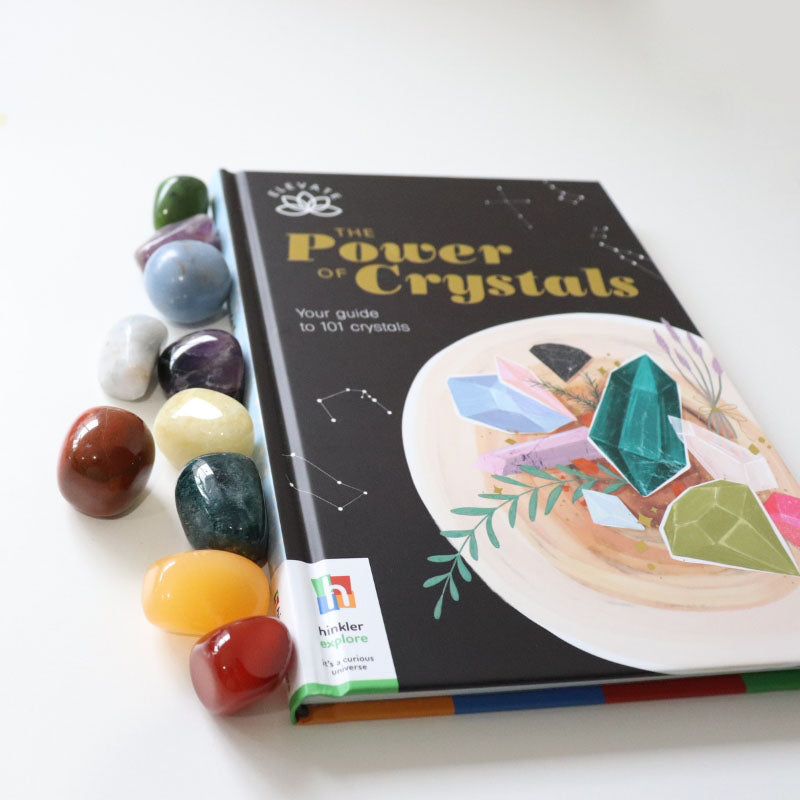 The Power of Crystals Gift Set – Book &amp; 10 Tumble Stones