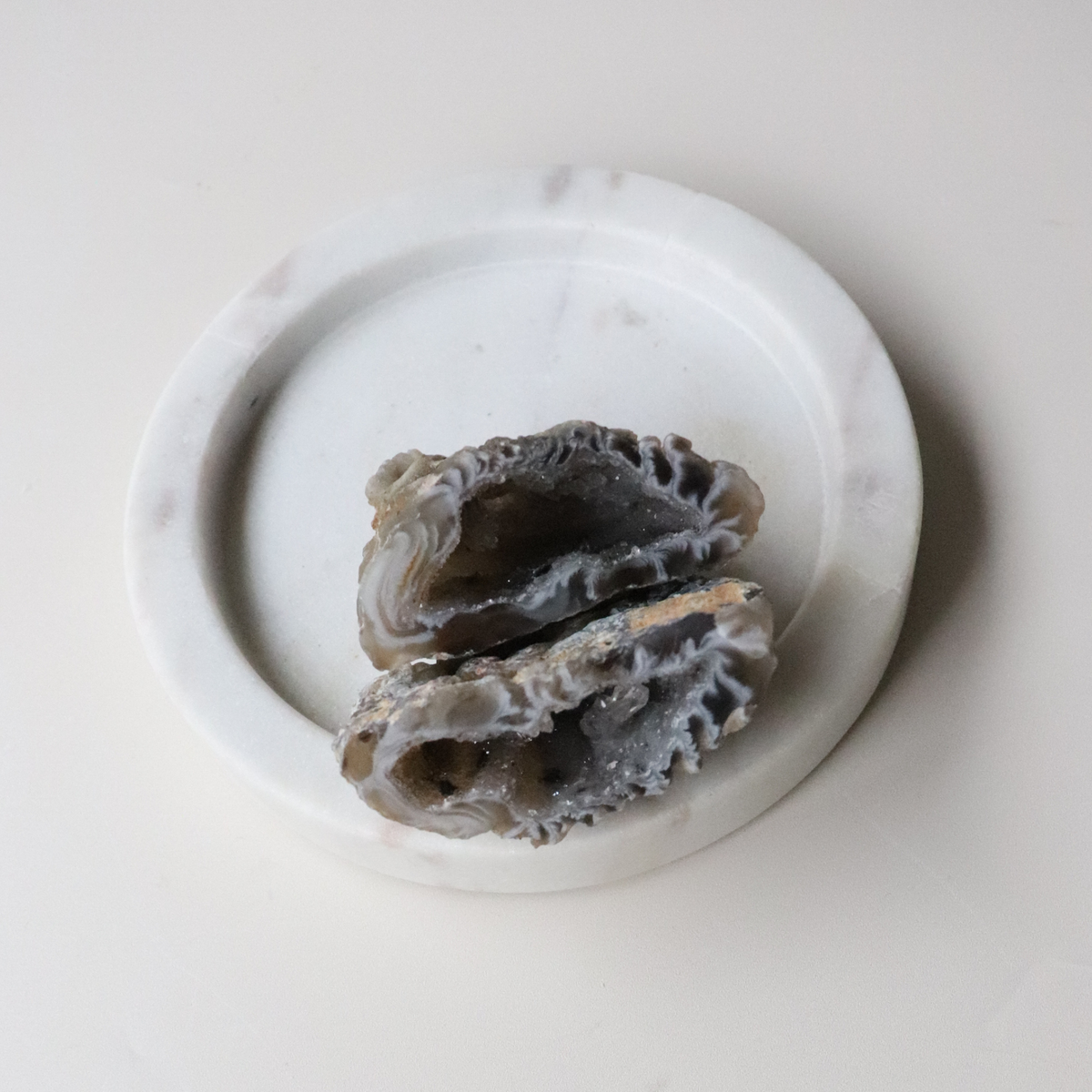 Agate Geode (65g) - Balance &amp; Stability