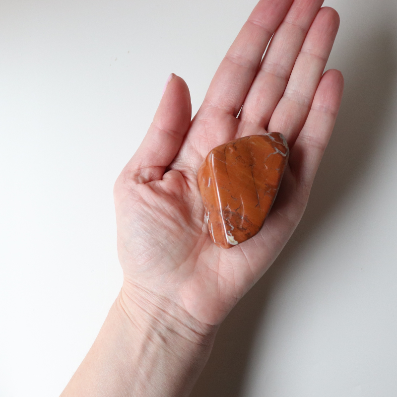 Polished Tumbled Red Jasper 105g