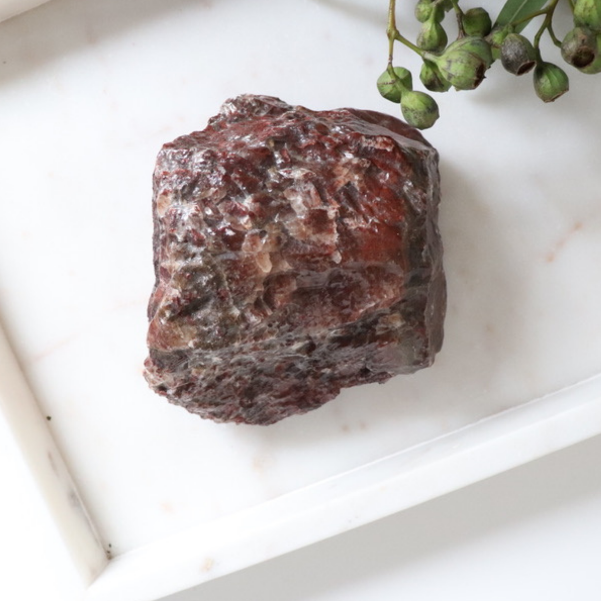 Red Calcite (668g) - Energy &amp; Vitality