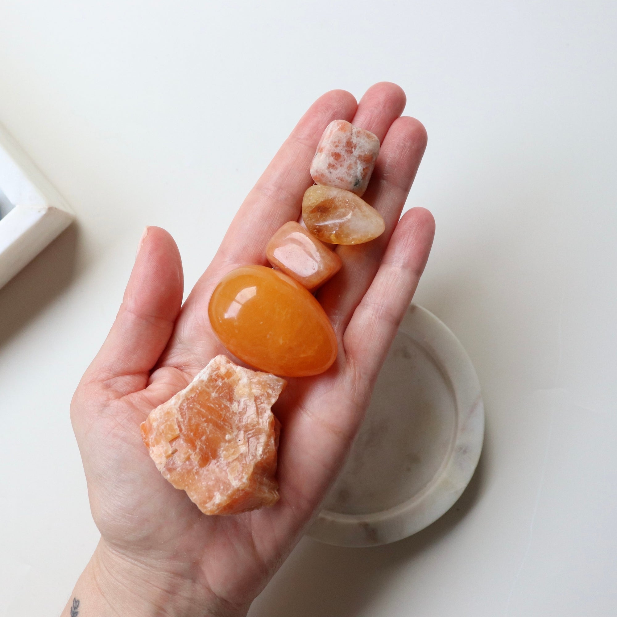 Positive Energy Crystals - For Confidence + Creativity (Faulty Collection - Please read description)