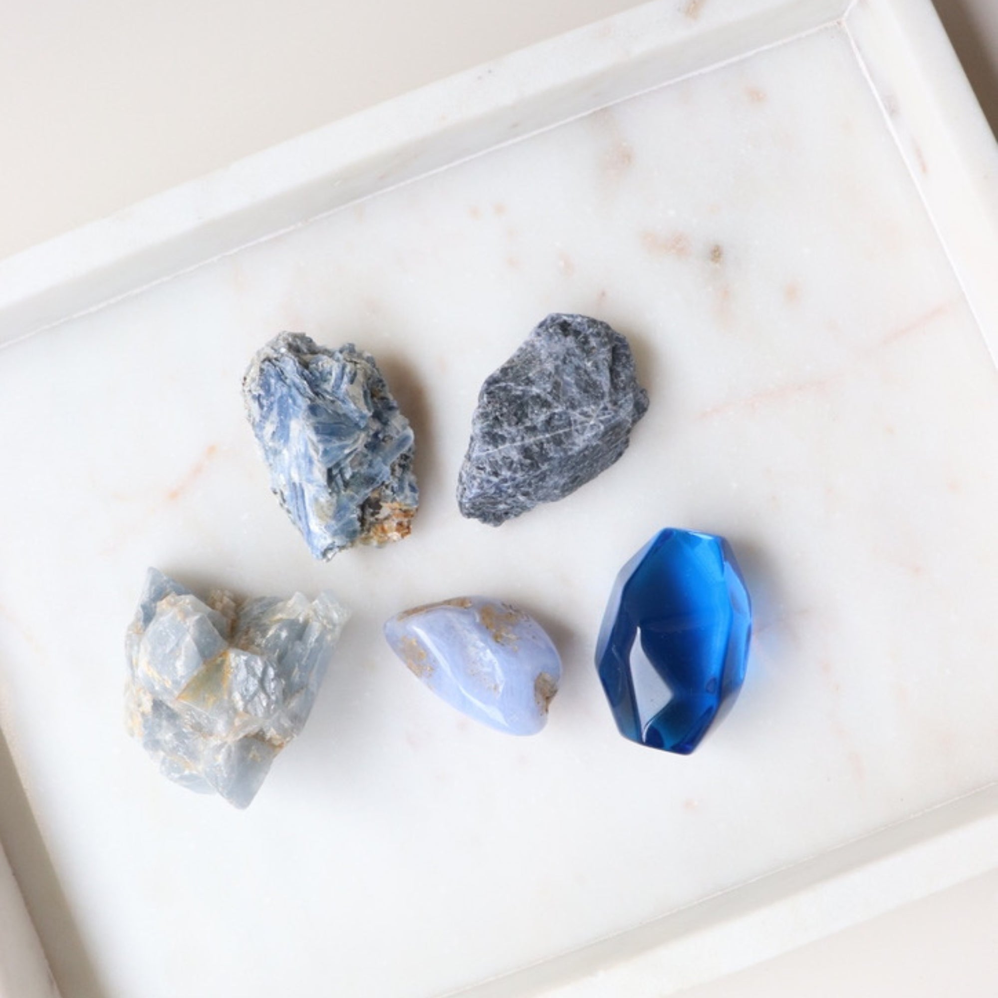 Blue Crystal Collection for Clarity, Communication + Emotional Balance