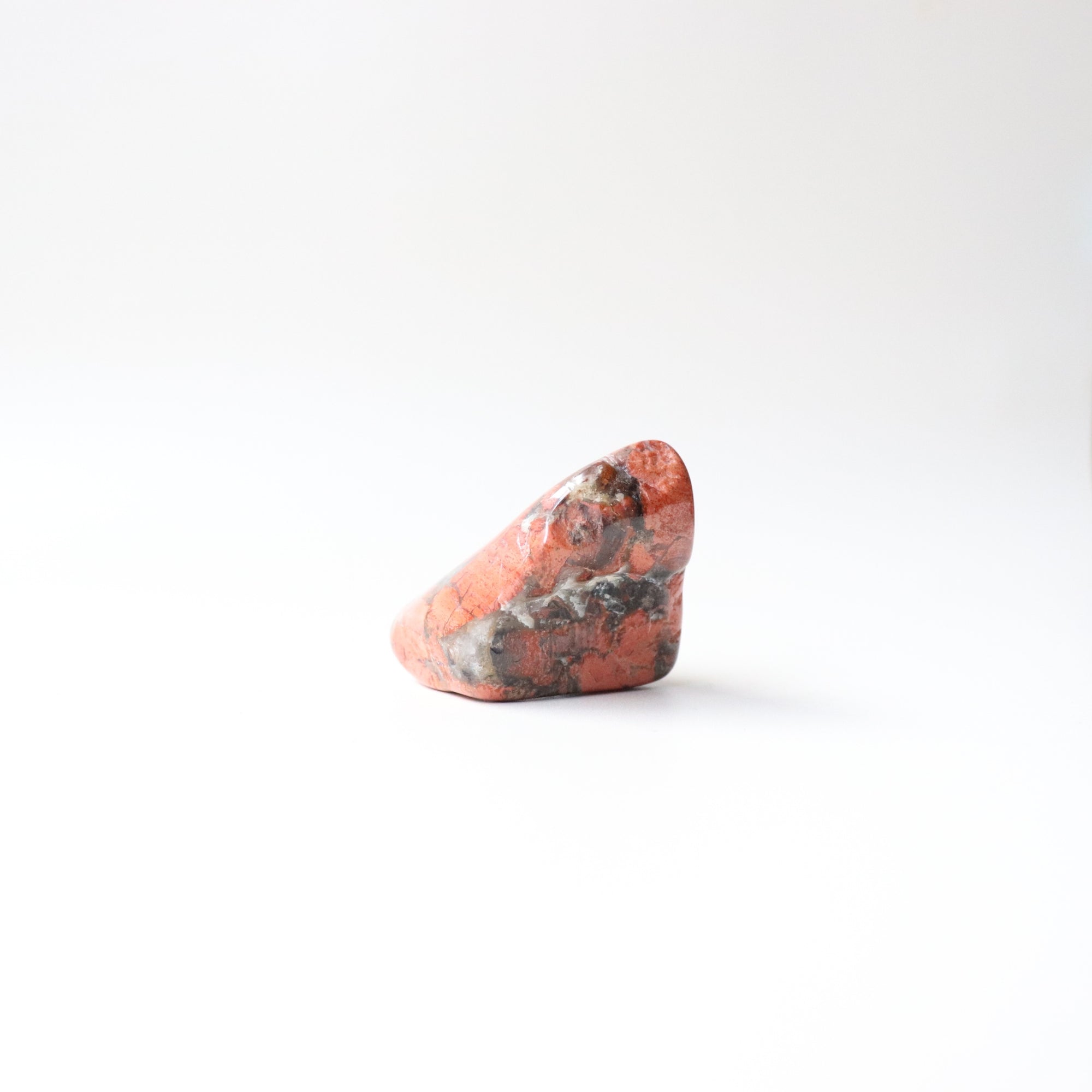Polished Tumbled Red Jasper 87g - Strength &amp; Grounding