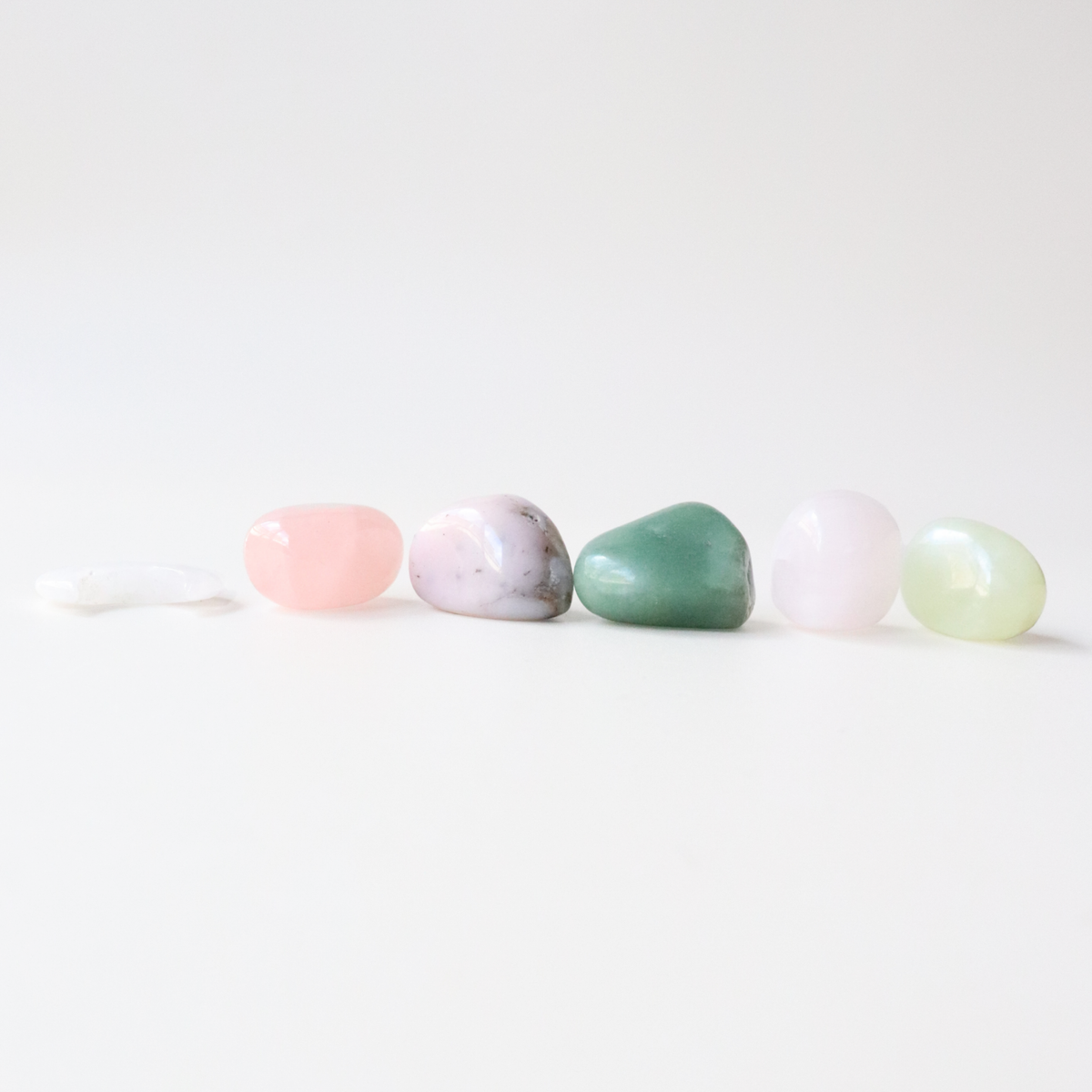 Love Crystals With Mini Moon Clear Quartz Collection