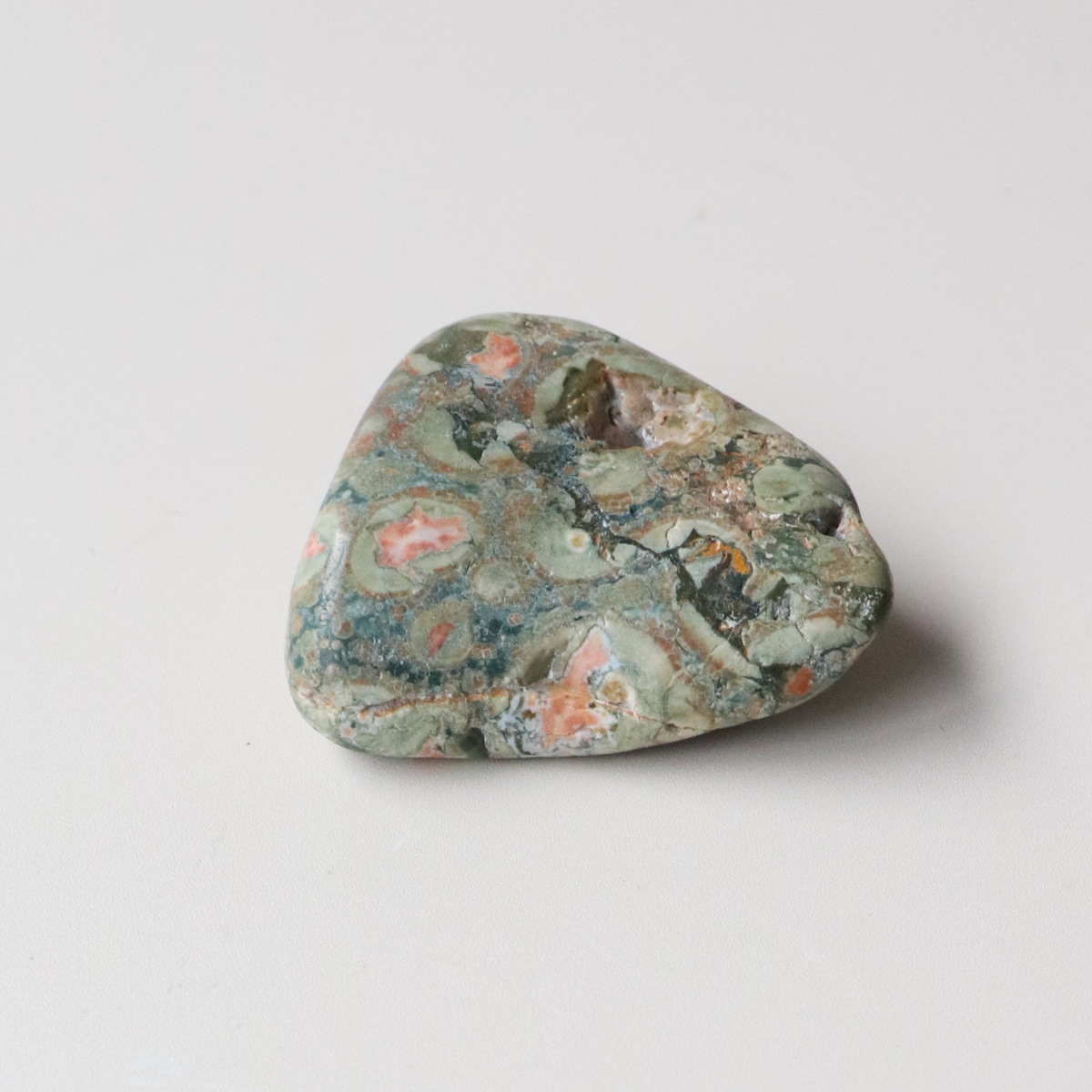 Rainforest Jasper Tumble 49g - Growth &amp; Connection