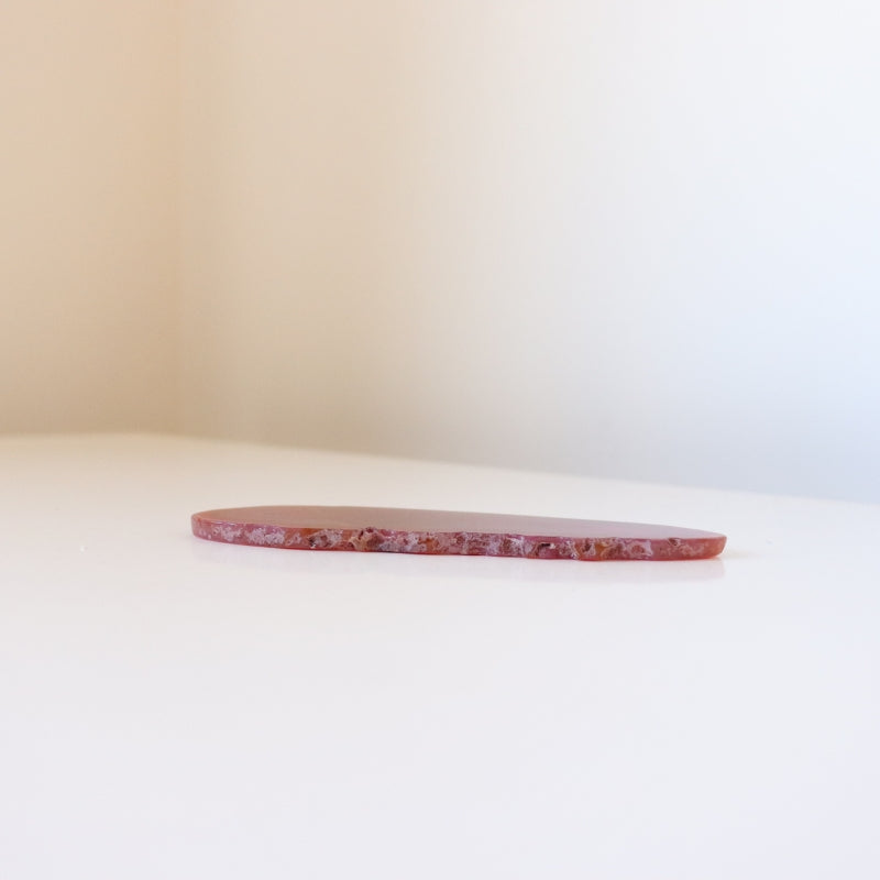 Pink Agate Slice