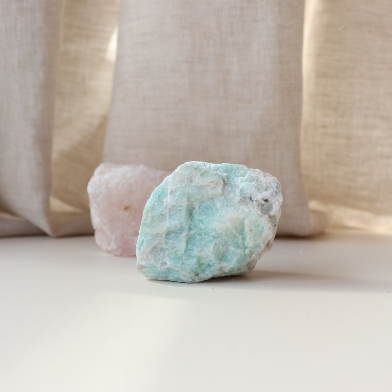 Rose Quartz &amp; Amazonite Combo