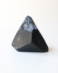 Medium Black Tourmaline with Carved Point 215g - Protection & Grounding