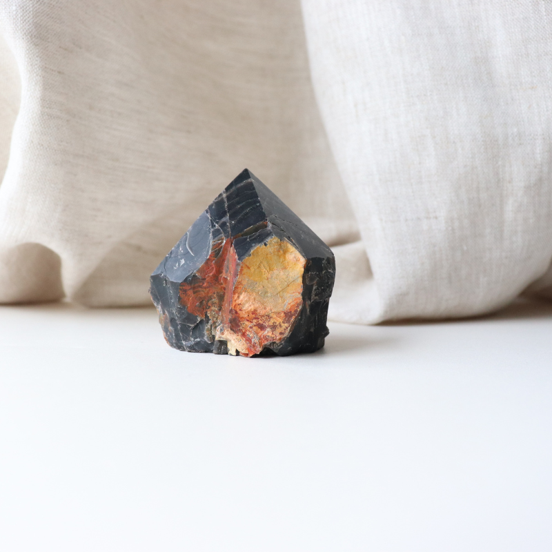 Semi-Polished Black Onyx  (155g)