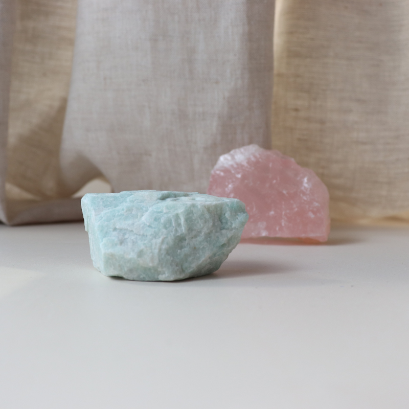 Rose Quartz &amp; Amazonite Combo