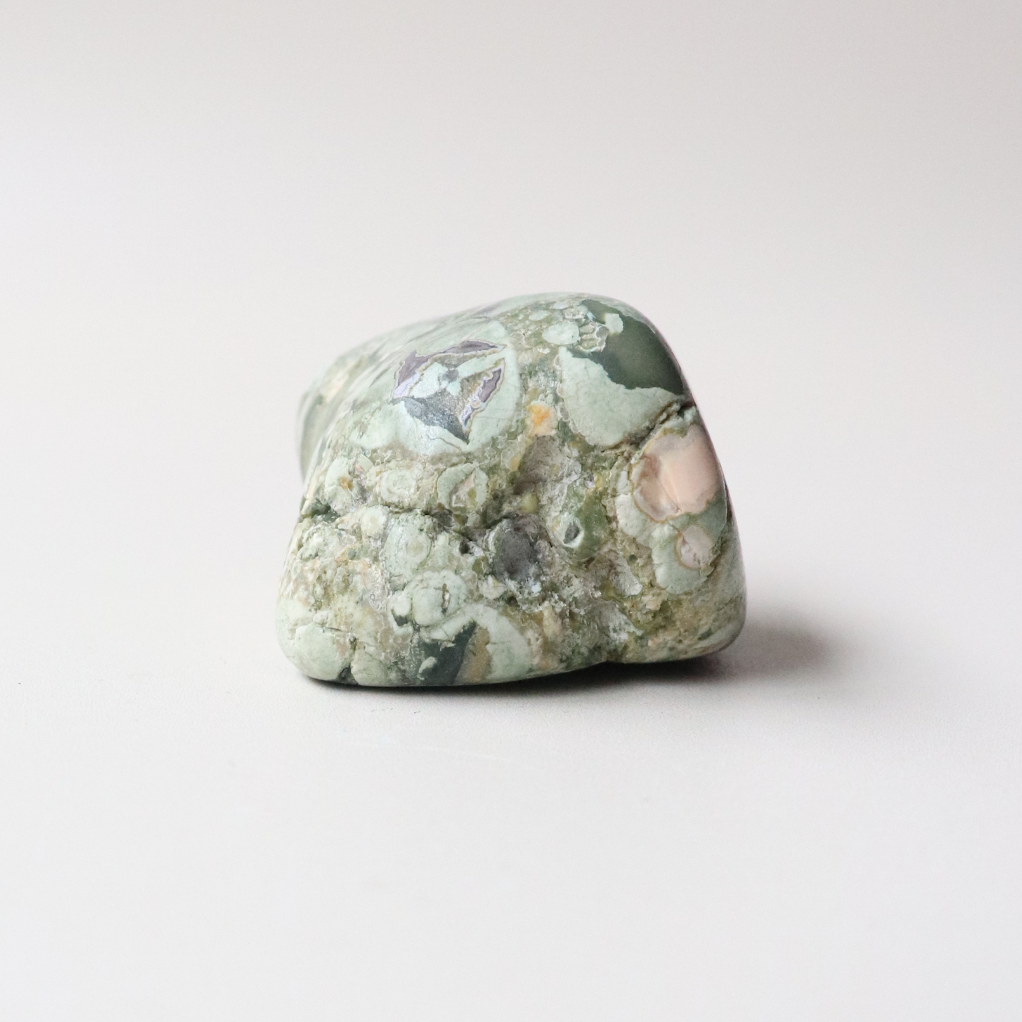 Rainforest Jasper Tumble 78g - Growth &amp; Connection