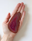 Pink Agate Slice