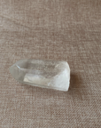Clear Quartz Point with a Subtle Smoky Hue.
