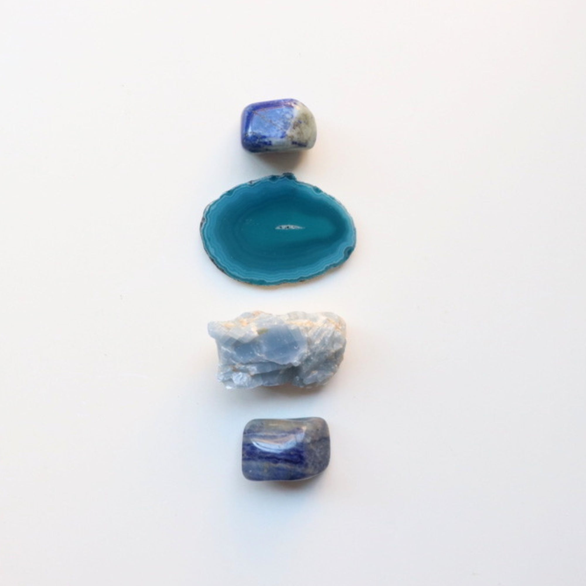 Blue Crystal Collection for Clarity, Communication + Inner Peace