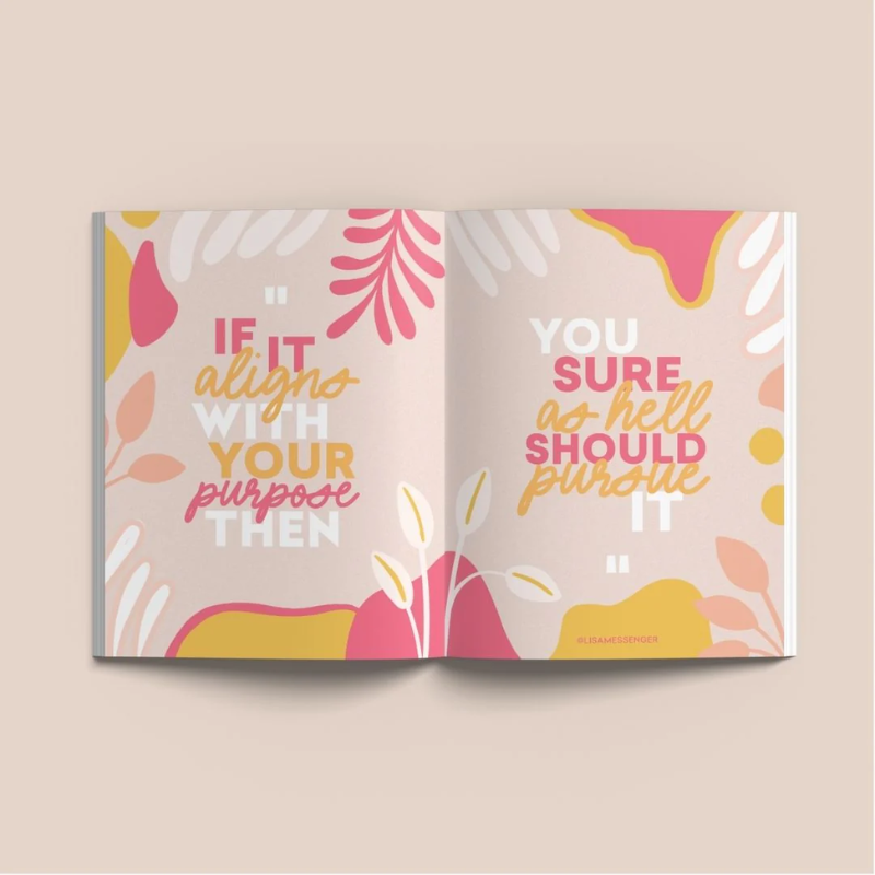 Purpose by Lisa Messenger - Hard Cover Book