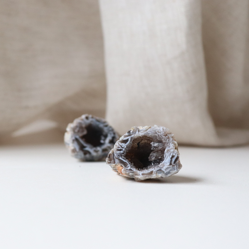 Dark Grey Agate Geode (46g)