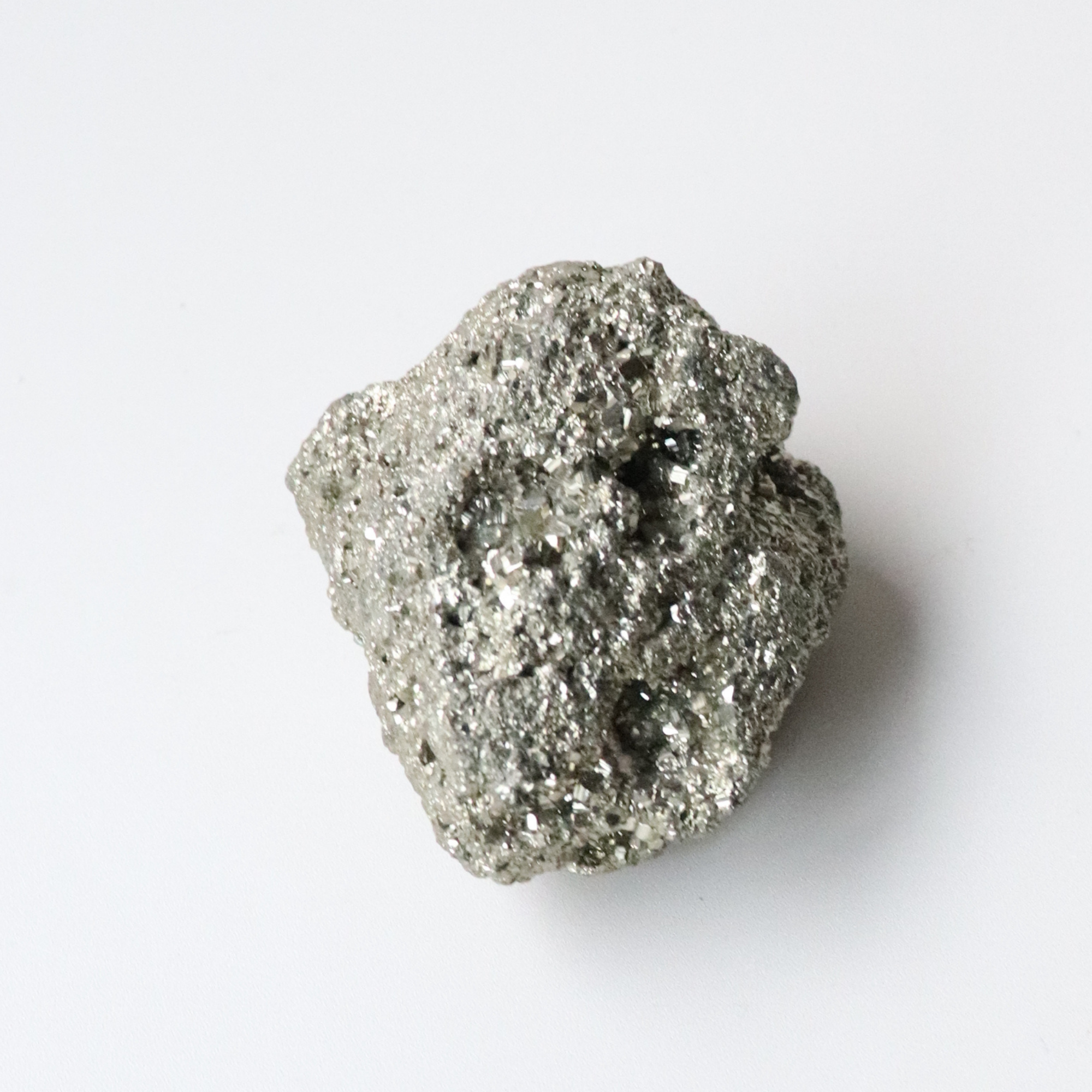 Natural Pyrite Crystal 158g - Abundance &amp; Protection