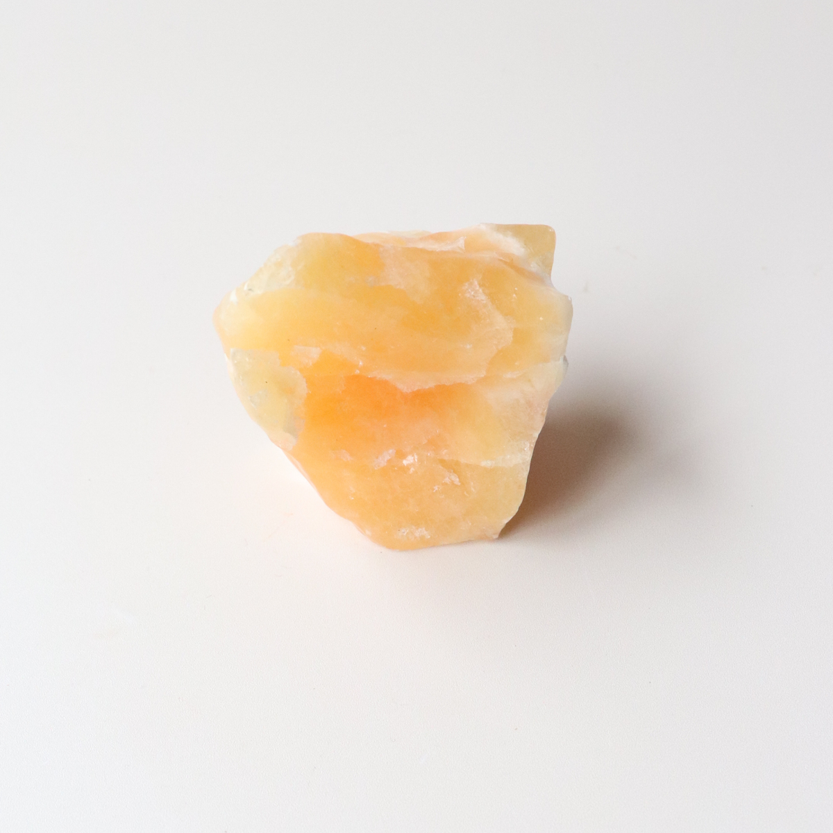 Rough Orange Calcite 118g