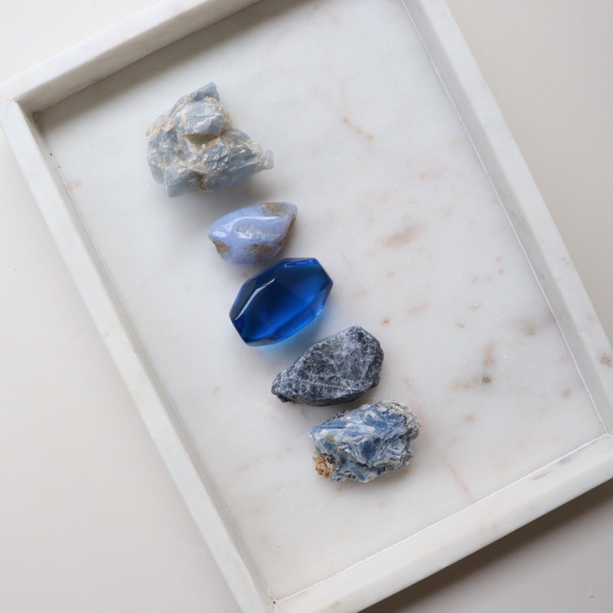 Blue Crystal Collection for Clarity, Communication + Emotional Balance