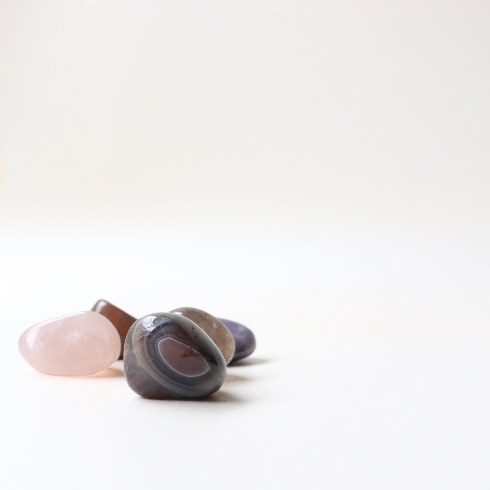Grief Crystal Collection for Moving Through Loss + Ceramic Dish