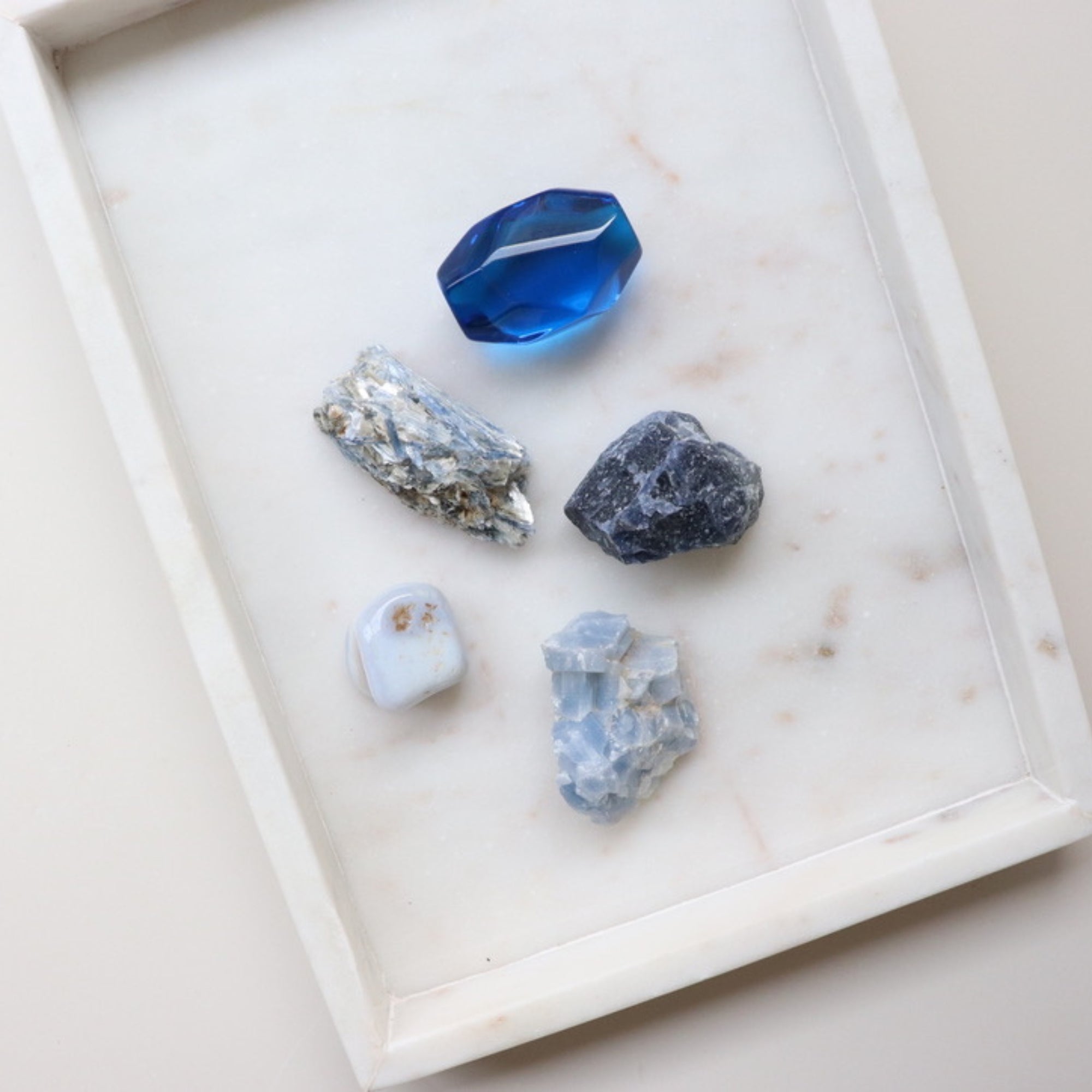 Blue Crystal Collection for Clarity, Communication + Emotional Balance