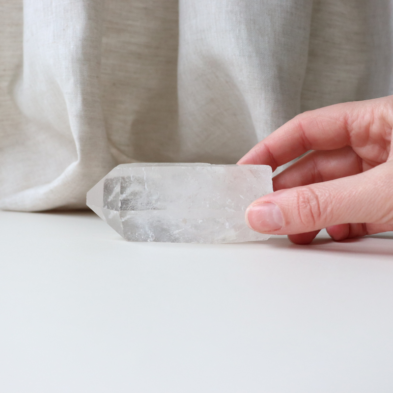Clear Quartz Rough Point  180g | Approx. 9.5cm