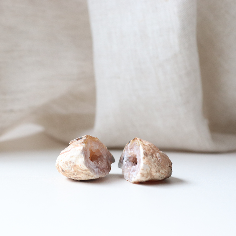 Warm Toned Agate Geode (43g)