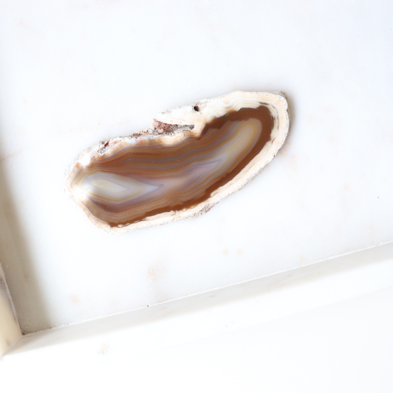 Agate Slice with Brown Natural Tones 50g