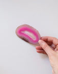 Pink Agate Slice