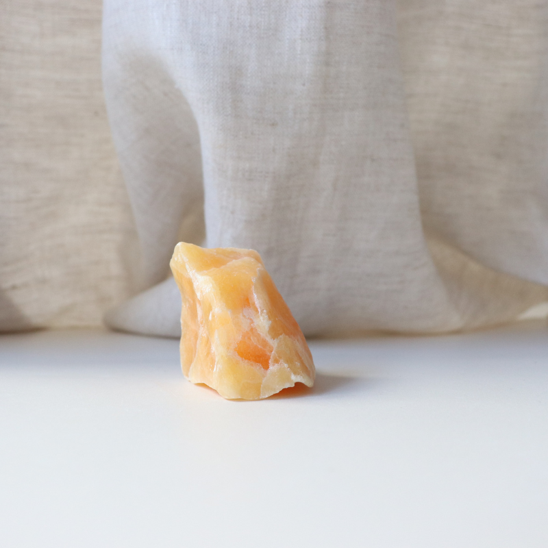 Rough Orange Calcite 100g