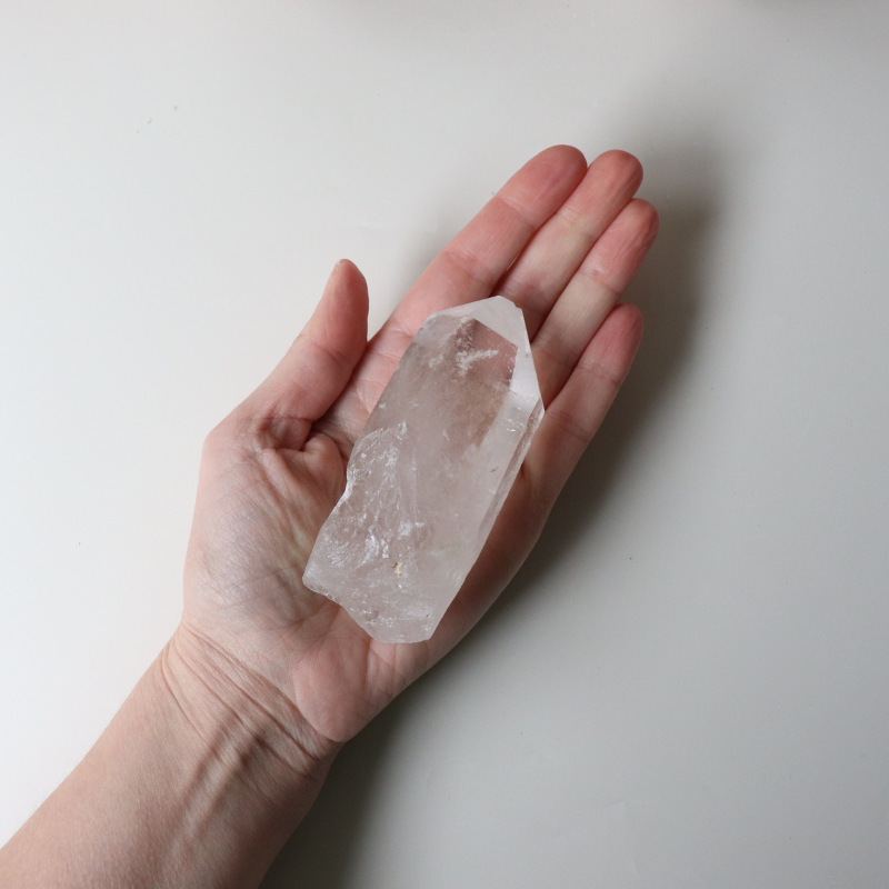 Clear Quartz Rough Point  180g | Approx. 9.5cm