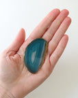 Blue Agate Slice Extra small agate plate