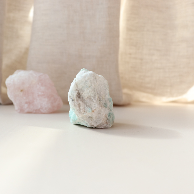 Rose Quartz &amp; Amazonite Combo