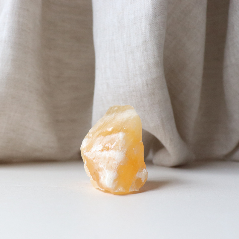 Rough Orange Calcite 100g